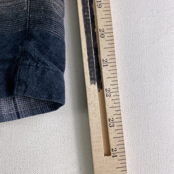 Tommy Bahama Bermuda Shorts Mens 40 Blue Linen Blend Plaid Island 9 Inseam - Picture 9 of 10